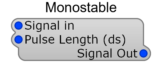 Monostable module